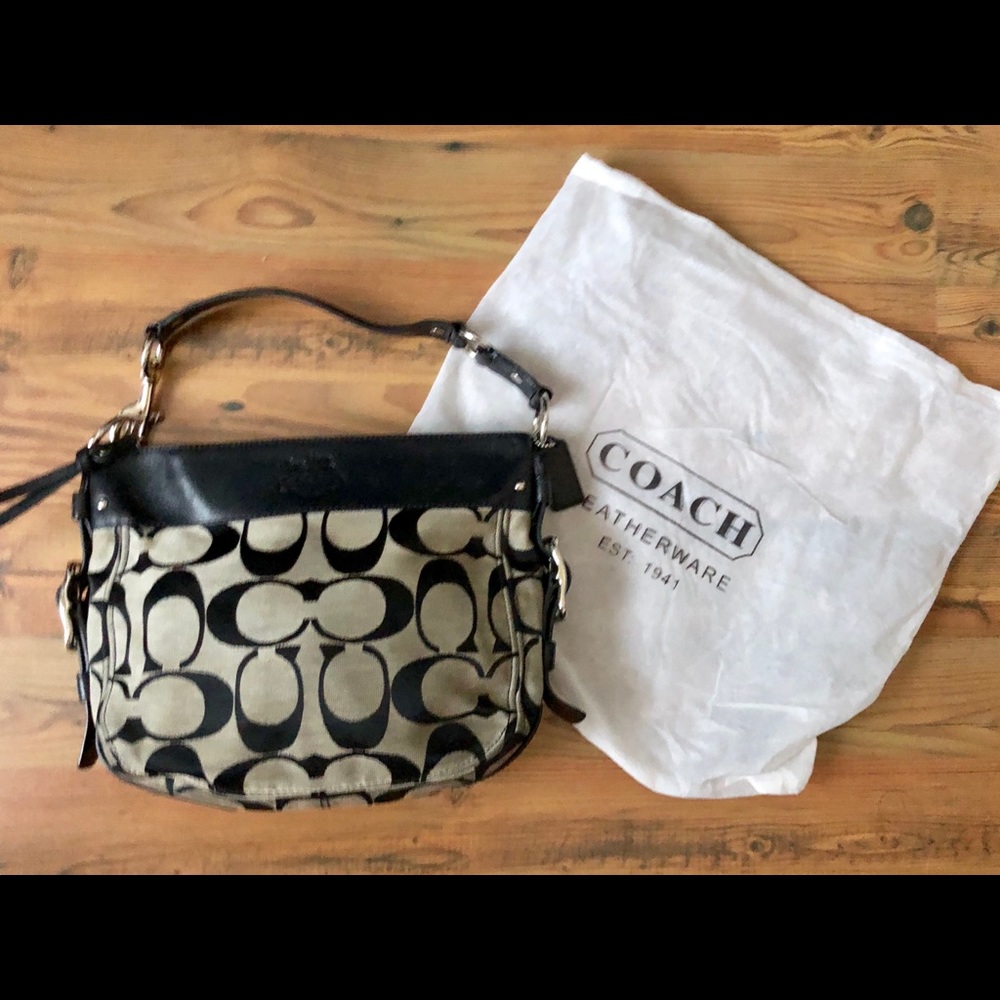 Coach black shoulder bag K1182-F12667 series